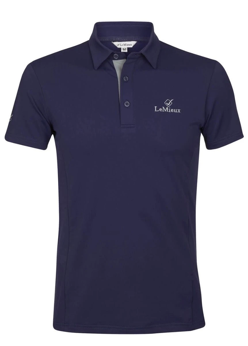 LeMieux Monsieur Mens Polo Shirt - Navy 1 LeMieux Monsieur Mens Polo Shirt - Navy
