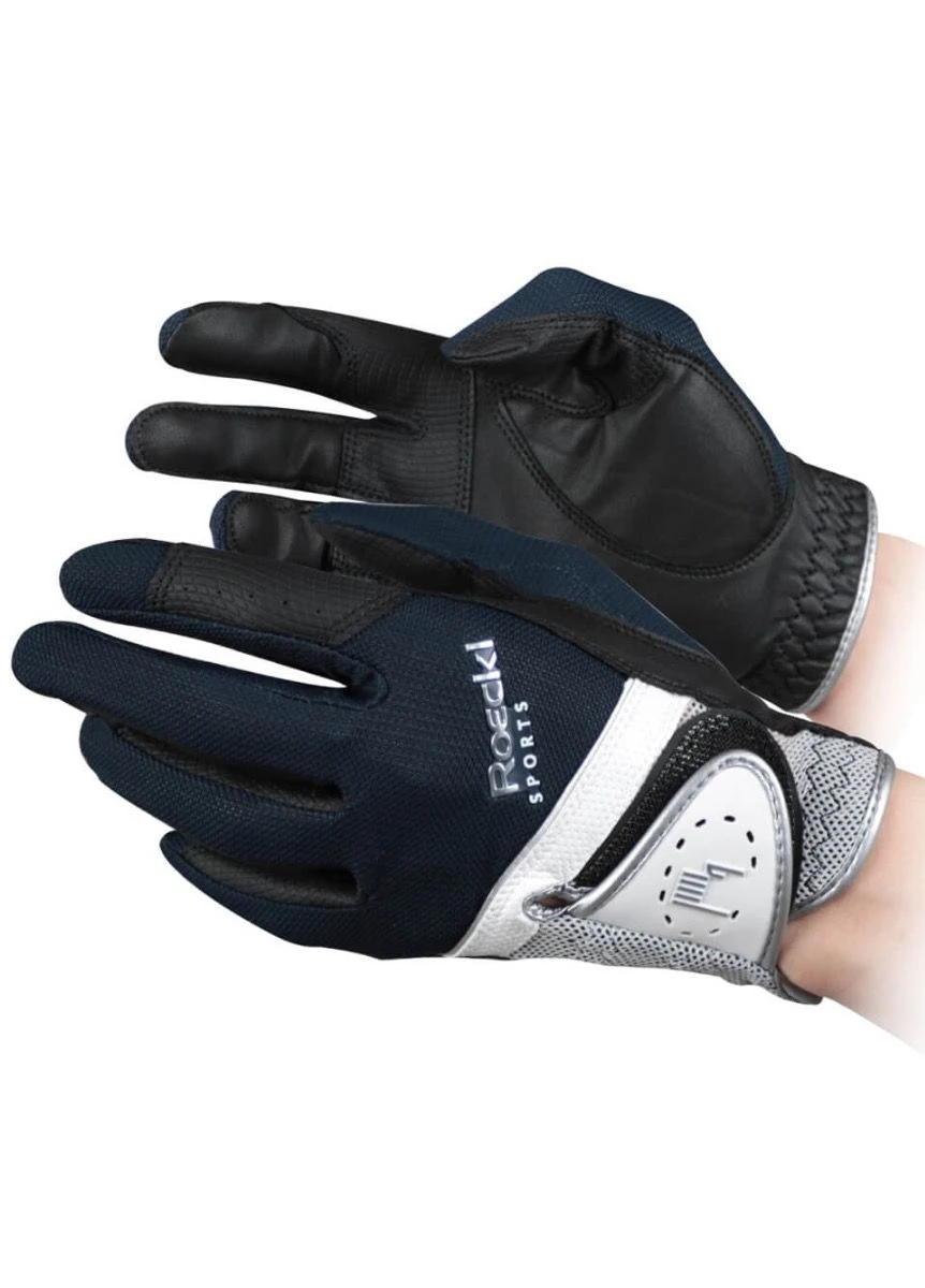 Roeckl Madrid Glove - Navy 2 Roeckl Madrid Glove - Navy - Image 2