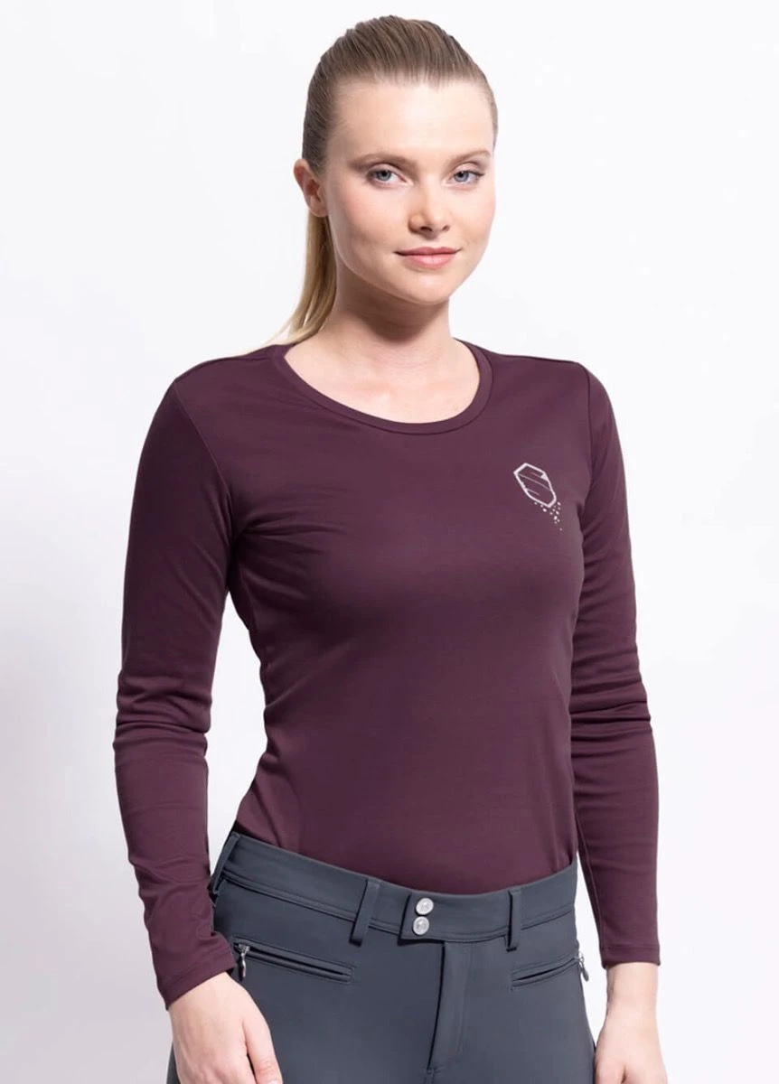 Samshield Axelle Long Sleeve Shirt - Aubergine 1 Samshield Axelle Long Sleeve Shirt - Aubergine