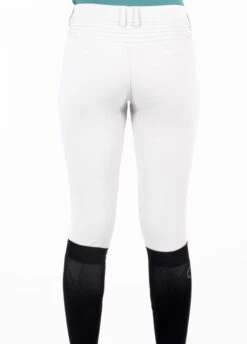 Samshield Adele Holographic Knee Grip Breeches - White 5 Samshield Adele Holographic Knee Grip Breeches - White -Equisstride Style Shop samshield holo kg white 3rdy