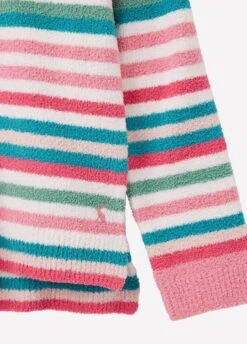 Joules Junior Seaham Chenille Jumper - Multi Stripe -Equisstride Style Shop seaham3