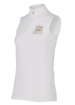 Holland Cooper Equestrian Sleeveless Base Layer - White -Equisstride Style Shop sleevelesstopwht2rdy